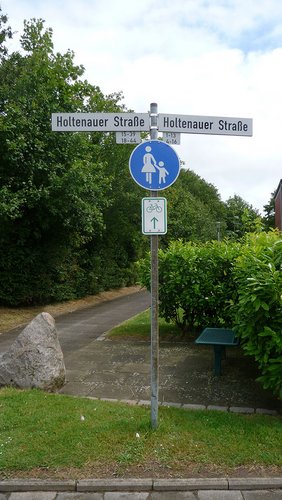 Verkehrsbeschilderung.