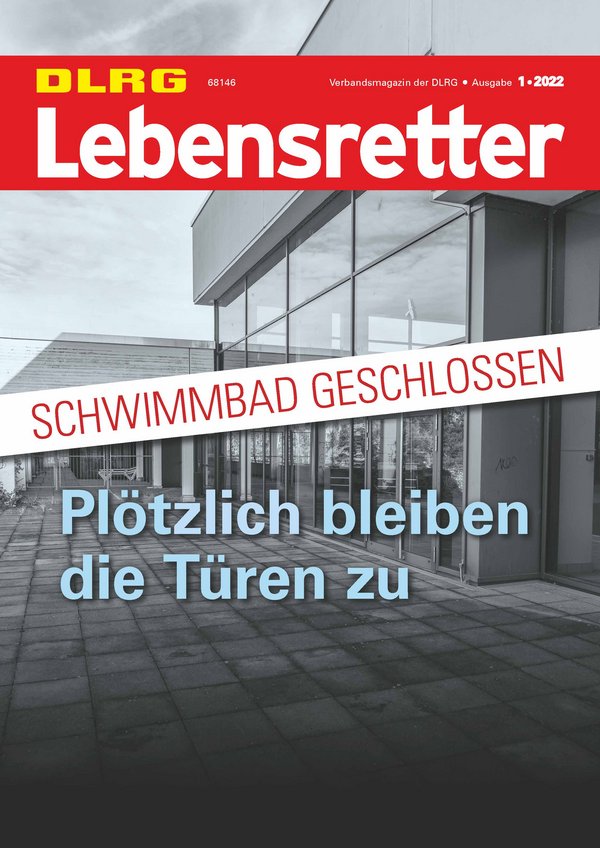 Titelbild Lebensretter 1-2022, DLRG Verbandsmagazin