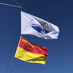 gelb-rote Flagge